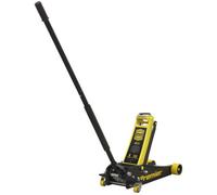 Sealey 4040Ay Premier Low Profile Trolley Jack With Rocket Lift 4 Tonne - Yellow
