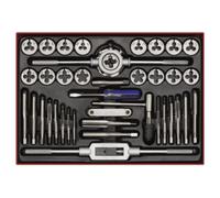 Sealey 40Pc Split Dies Tap & Die Set Metric Ak3040