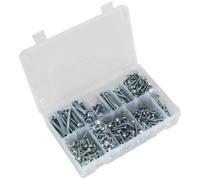 Sealey 410 Piece Hex Head Self Drilling Screw Assortment
