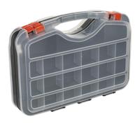 Sealey APAS42 Parts Storage Case 42 Compartment Double-Sided