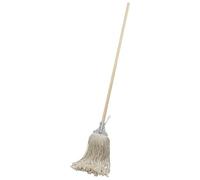 Sealey 450g Kentucky Mop Wooden Handle Highly Absorbent - BM03