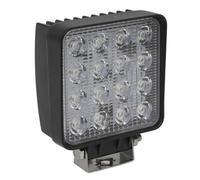 Sealey 48W Smd Led Square Worklight With Mounting Bracket - Black Led5S