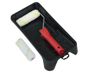 Sealey 4in Paint Roller Set With Tray