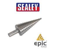 Sealey 4mm To 30mm HSS High Speed Steel Metal Conduit Step Drill, AK4745
