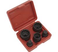 Sealey SX053 Impact Hub Socket & Socket Bit Set 5Pc 12-Point 1/2inSq Drive