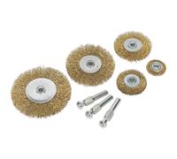 Sealey 5 Piece Brassed Wire Wheel Set