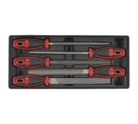 Sealey TBT09 Tool Tray With Engineer’s File Set 5Pc