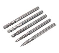 Sealey MCBSET01 Micro Carbide Burr Set 5Pc
