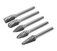Sealey Sdbk5 Tungsten Carbide Rotary Burr Set 5Pc