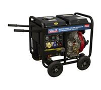 Sealey 5000W Diesel Welder Generator 4 Stroke Engine 110/230V DG5000W