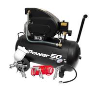 Sealey 50L Direct Drive Air Compressor 2hp (SAC5020APK)