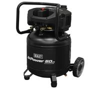 Sealey 50L Oil Free Belt Drive Vertical Compressor 2hp - SAC50V