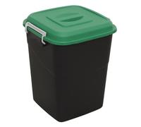 Sealey 50L Refuse/Storage Bin - Green - BM50G