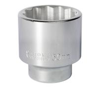 Sealey 50mm 3/4"Sq Drive Standard WallDrive Socket 12pt Chrome S34/50