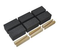 Sealey 50mm x 100mm Floor Grinding Block Set