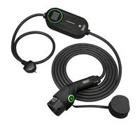 Sealey 5M Adjustable (3.5Kw) Type 2 To Uk 3-Pin Plug Portable Ev Charger