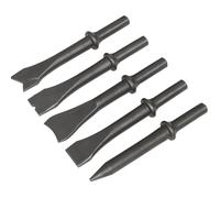 Sealey SA12C Air Hammer Chisel Set 5Pc 120Mm .401in Shank