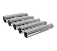 Sealey 5Pcs Drive Sockets 15, 16, 17, 18 & 19mm Extra Deep Sockets 6PT 3/8"