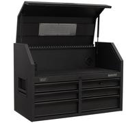 Sealey 6 Drawer Tool Top Chest and Power Strip Black