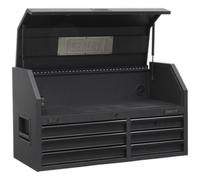 Sealey Topchest AP4106BE 6-Drawer 1030mm Soft-Close Drawers & Power Strip Black