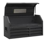 Sealey Topchest AP4106BE 6-Drawer 1030mm Soft-Close Drawers & Power Strip Black