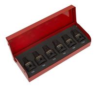Sealey AK5607 Impact Trx-Star* Socket Bit Set 6Pc 1/2inSq Drive