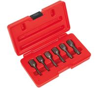 Screw Extractor Set 6pc 3/8"Sq Drive