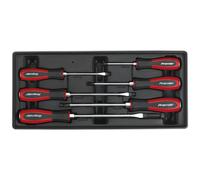 Sealey TBT29 Tool Tray With Hammer-Thru Screwdriver Set 6Pc