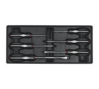 Sealey Tool Tray with Screwdriver Set TBT14 6-Piece