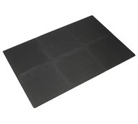 Sealey 6 x Cushioned Flooring Mat/Matting Tiles For Garage/Shed Workshop MIC1218