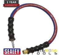 Sealey 600mm Air Leader Whip Hose 10mm Bore Tail Pipe 1/4" BSP Union