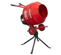Sealey Cmx160 650W Cement Mixer With Stand 160L