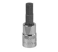 Sealey 1/4" Drive Hexagon Socket Bit 1/4" 6mm