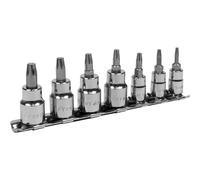 TRX-Star* Socket Bit Set Lock-On? 7pc 1/4" & 3/8"Sq Drive