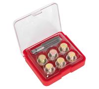 Sealey 7 Piece Oil Drain Plug M17 Thread Repair Set, VS617
