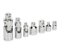 Sealey 7 Piece Universal Joint and Socket Adaptor Set