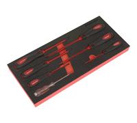 Sealey 7 Piece VDE Insulated Screwdriver Set in Module Tray