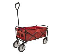 Sealey 70kg Foldable Canvas Trolley With Collapsible Frame - Red CST802