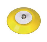 Sealey 71mm Hook & Loop Backing Pad For Power Tool 1/4" Unc - Yellow Ptc75Va