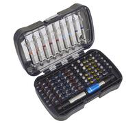 Sealey 71pc TRX-Star Bits Colour Coded S2 Power Tool Bit Set - Magnetic Holder