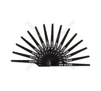Sealey 74mm HSS Air Saw Blade 18tpi - Pack of 15