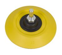 Sealey PTC75HLM Hook-And-Loop Backing Pad Ø75Mm 6Mm Shaft