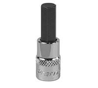 Sealey SBH005 Hex Socket Bit 7Mm 1/4inSq Drive