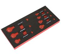 Premier Insulated Open-End Spanner Set with Tool Tray 7pc VDE Approved