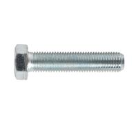 Sealey 8.8 Zinc Plated HT Setscrew M16 x 75mm, DIN 933 - Pack of 10 SS1675