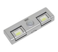 Sealey GL93 Auto Light 1W Cob Led With Pir Sensor 3 X Aa Cell