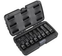 Sealey AK5601 Impact Hex Socket Bit Set 8Pc 1/2inSq Drive