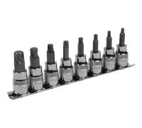 Sealey 8 Piece 3/8" Drive Lock On Hexagon Socket Bit Set Imperial