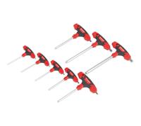 Sealey 8 Piece T Handle Ball End Hexagon Allen Key Set Metric
