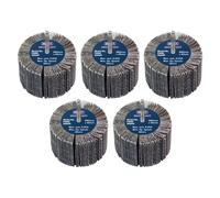 Sealey Flap Wheels Pack Of 5 80mm 40mm 60g